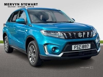 Second-hand Suzuki Vitara SZ4 129 CP (94 kW) 2021 Turcoaz SUV