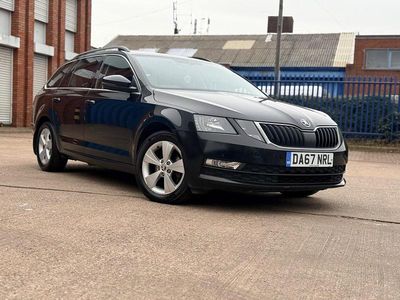 Used Skoda Octavia SE Technology 115 HP (84 kW) 2017 Black Estate