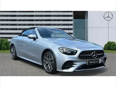 Used Mercedes E300 AMG Line Premium 254 HP (186 kW) 2022 Silver Cabriolet
