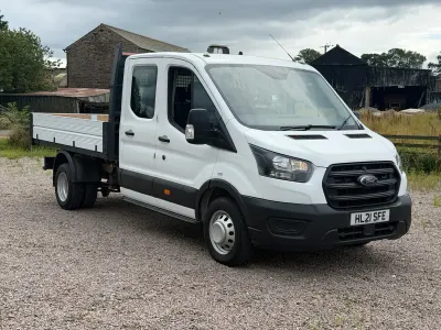 Used Ford Transit 130 HP (95 kW) 2021 White Van
