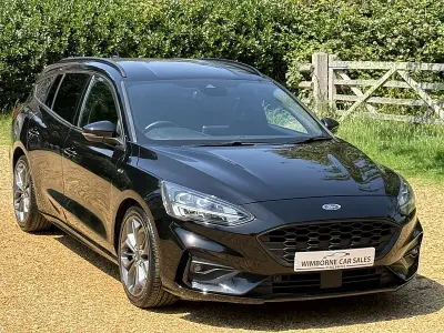 Used Ford Focus ST-Line X 120 HP (88 kW) 2021 Black Estate