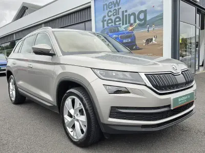 Used Skoda Kodiaq 150 HP (110 kW) 2017 Beige SUV