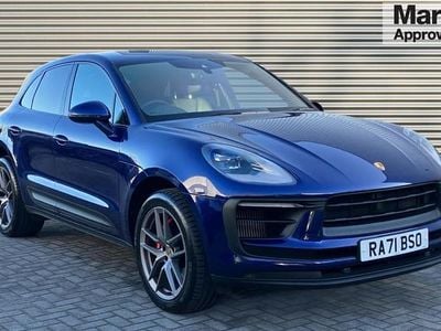 Used Porsche Macan 380 HP (279 kW) 2022 Blue SUV