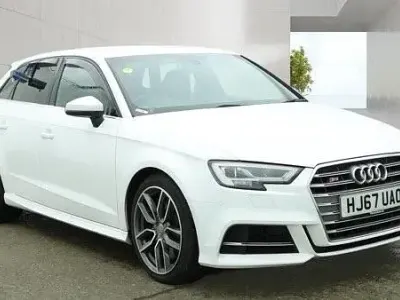 Used Audi S3 Sportback Comfort 2017 White Hatchback