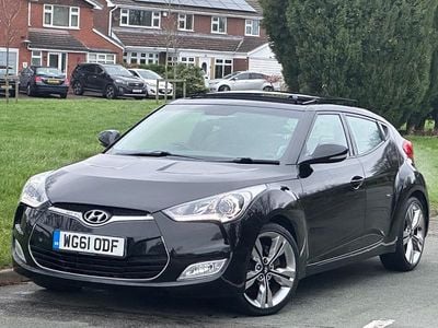 Black Used 2012 Hyundai Veloster Sport Coupe | £7,295 (Fair price)