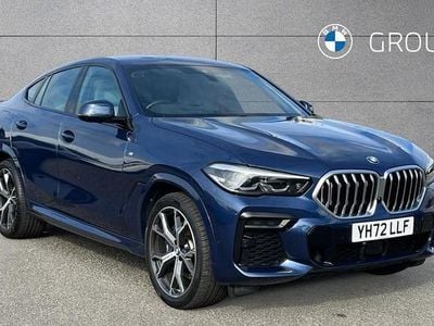 Blue Used 2022 BMW X6 M Sport SUV | £43,995 (Super price)