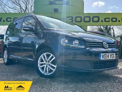 Used VW Touran SE 105 HP (77 kW) 2014 Blue MPV