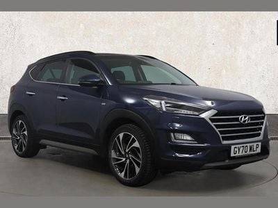 Used Hyundai Tucson Premium SE 136 HP (100 kW) 2020 Blue SUV