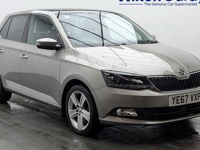 Beige Used 2017 Skoda Fabia SE L Hatchback | £9,050 (Fair price)