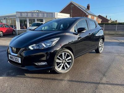 Used Nissan Micra Acenta Limited Edition 71 HP (52 kW) 2018 Black Hatchback