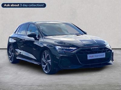 Used Audi A3 Black Edition 150 HP (110 kW) 2025 Black Hatchback