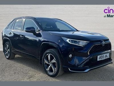Blue Used 2021 Toyota RAV4 Hybrid SUV | £24,280 (Good price)