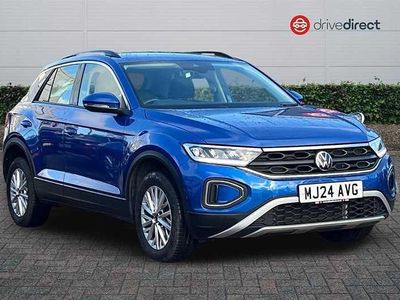 Used VW T-Roc Life 110 HP (80 kW) 2024 Blue SUV