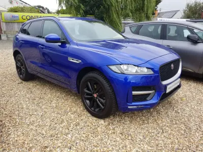 Used Jaguar F-Pace R-Sport 180 HP (132 kW) 2018 Blue SUV