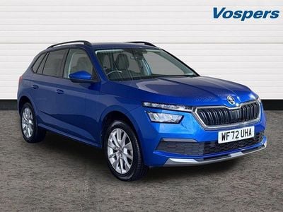 Used Skoda Kamiq SE Drive 94 HP (69 kW) 2022 Blue SUV