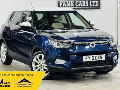 Used SsangYong Tivoli 115 HP (84 kW) 2016 Blue SUV