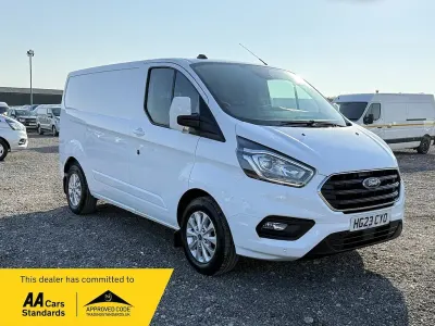 Used Ford Transit Custom Limited 130 HP (95 kW) 2023 White Van