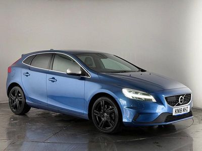 Blue Used 2018 Volvo V40 R-Design Pro Hatchback | £9,850 (Fair price)
