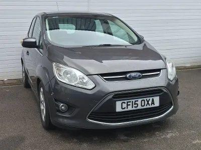 Used Ford C-MAX Zetec 125 HP (91 kW) 2015 Grey MPV