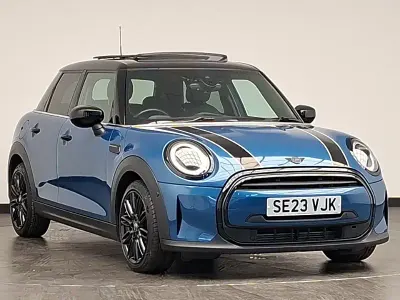 Used Mini Cooper Exclusive 136 HP (100 kW) 2023 Blue Hatchback