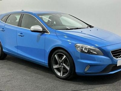 Used Volvo V40 R-Design 120 HP (88 kW) 2015 Blue Hatchback