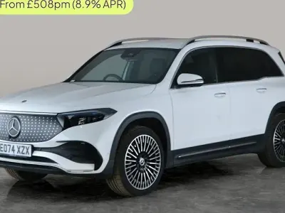 Begagnad Mercedes EQB350 AMG line 214 kW (292 HK) 2024 Vit SUV