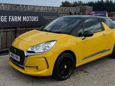 Used DS Automobiles DS3 Elegance 2016 Yellow Hatchback