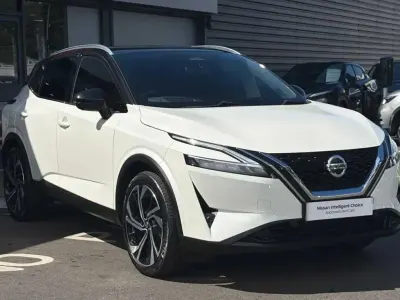 Used Nissan Qashqai Tekna+ 155 HP (114 kW) 2021 White SUV
