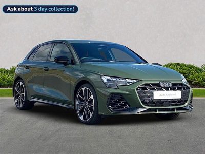 Used Audi S3 Sportback Black Edition 333 HP (244 kW) 2025 Green Hatchback