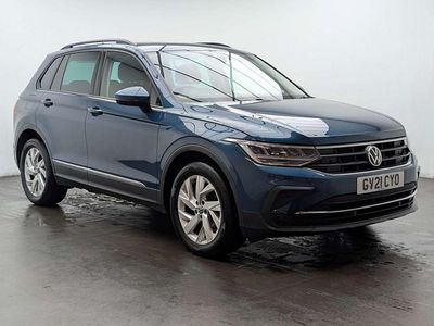 Used VW Tiguan S 150 HP (110 kW) 2021 Blue SUV