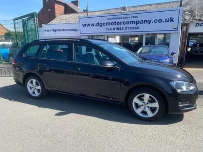 Begagnad VW Golf VII Edition 110 HK (80 kW) 2016 Svart Kombi