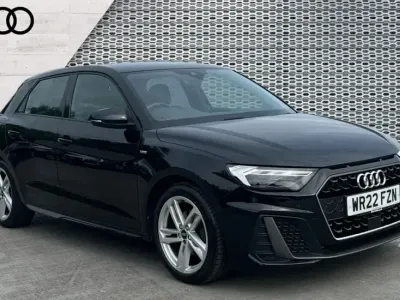 Used Audi A1 S-Line 110 HP (80 kW) 2022 Black SUV