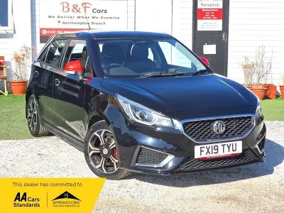 Used MG MG3 Exclusive 106 HP (77 kW) 2019 Black Hatchback