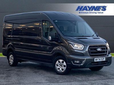 Grey Used 2024 Ford Transit Limited Van | £27,995 (Expensive)