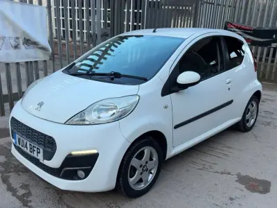 Used Peugeot 107 Allure 2014 White Hatchback