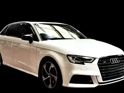 Used Audi S3 Sportback Black Edition 2019 White Hatchback