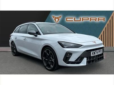 White Used 2024 Cupra Leon VZ1 Estate | £26,738