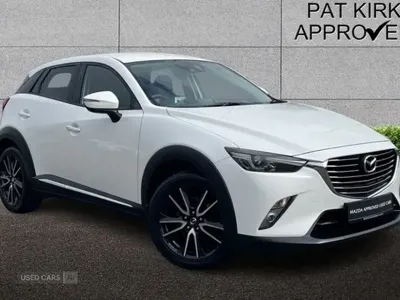 Gebraucht Mazda CX-3 Inclusive 120 PS (88 kW) 2017 Weiß SUV