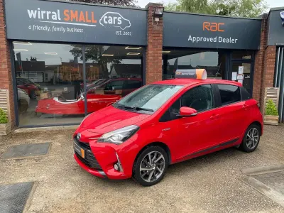 Used Toyota Yaris Hybrid 2020 Red Hatchback