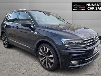 Black Used 2020 VW Tiguan R-line SUV | £19,300 (Super price)