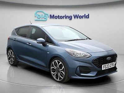 Used Ford Fiesta ST-Line X 125 HP (91 kW) 2023 Blue Hatchback