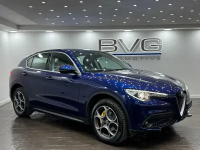 Used Alfa Romeo Stelvio Super 210 HP (154 kW) 2019 Blue SUV