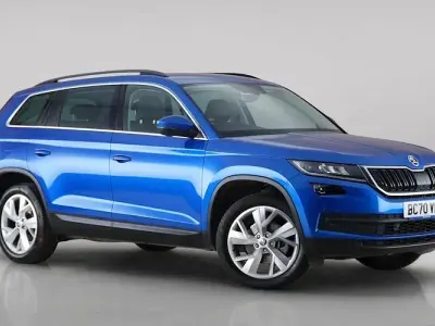 Used Skoda Kodiaq SE L 150 HP (110 kW) 2020 Blue SUV