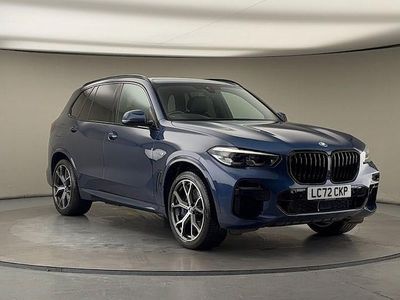 Phytonic blue Used 2022 BMW X5 M Sport SUV | £46,000 (Fair price)