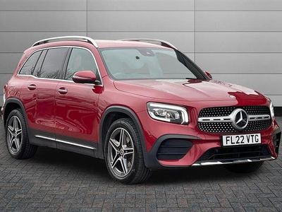 Used Mercedes GLB200 AMG Line Premium 163 HP (119 kW) 2022 Red SUV
