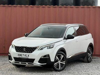 Used Peugeot 5008 GT-line 2017 White Hatchback