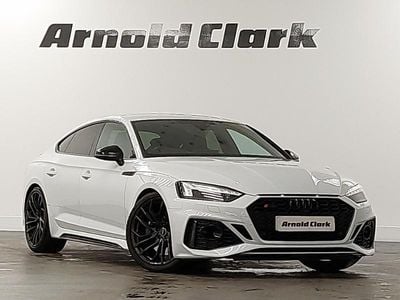 Used Audi RS5 Sportback Design 450 HP (330 kW) 2021 White Hatchback