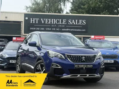 Used Peugeot 3008 Allure 120 HP (88 kW) 2017 Blue SUV