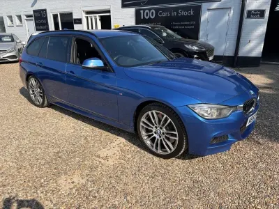 Used BMW 330 M Sport 258 HP (189 kW) 2013 Blue Estate