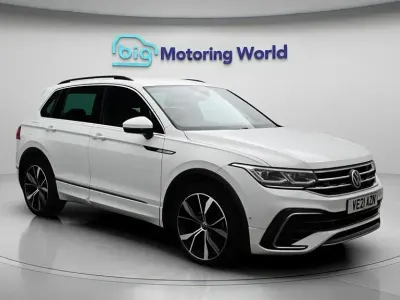 Używany VW Tiguan R-line 150 KM (110 kW) 2021 Biały SUV
